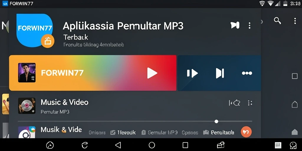 Tampilan antarmuka pengguna yang sederhana dan intuitif dari FORWIN77.