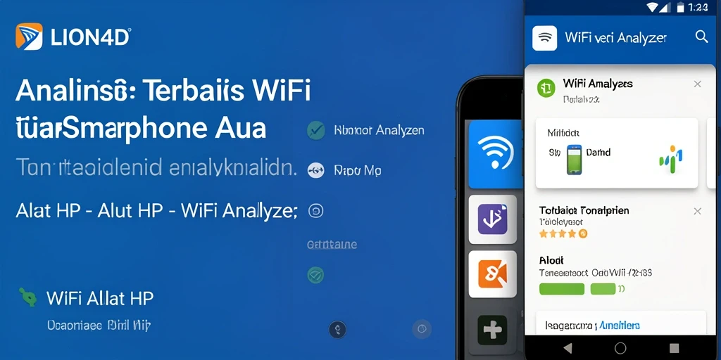 Antarmuka LION4D yang menampilkan informasi WiFi terkini.
