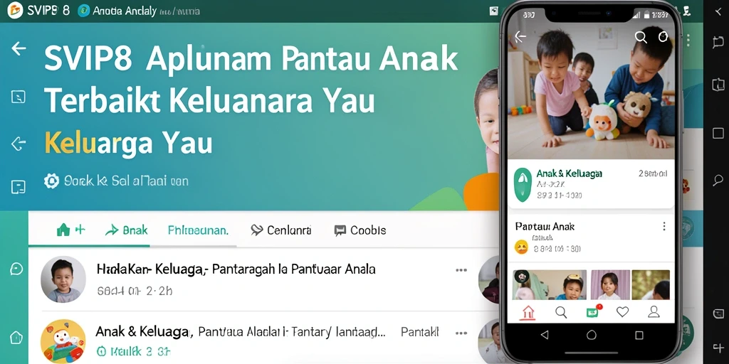Tampilan antarmuka SVIP8 yang sederhana dan fungsional.