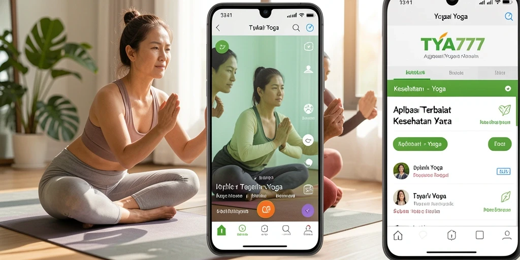 Antarmuka user-friendly aplikasi TYA777 dengan fitur yoga.